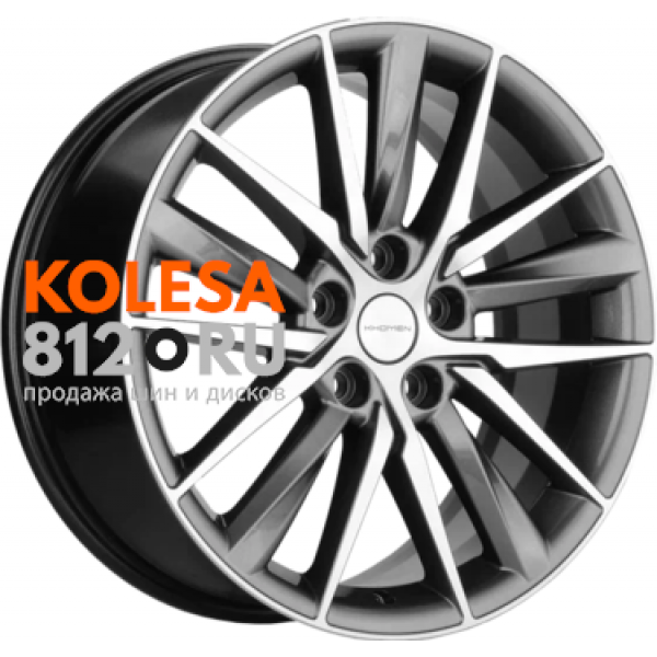 Khomen Wheels KHW1807 8 R18 PCD:5/108 ET:47 DIA:60.1 Gray-FP