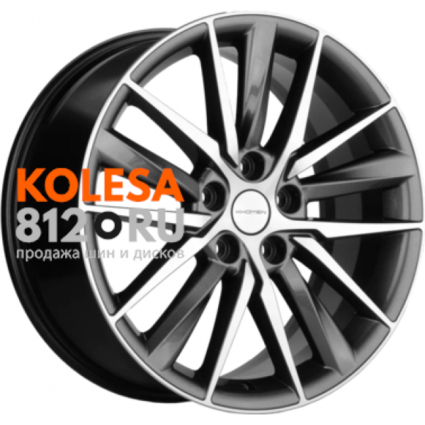 Khomen Wheels KHW1807 8 R18 PCD:5/114.3 ET:46 DIA:67.1 Gray-FP