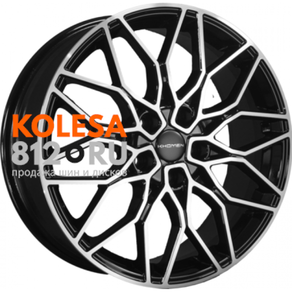 Khomen Wheels KHW1813 7 R18 PCD:5/108 ET:36 DIA:65.1 Black-FP