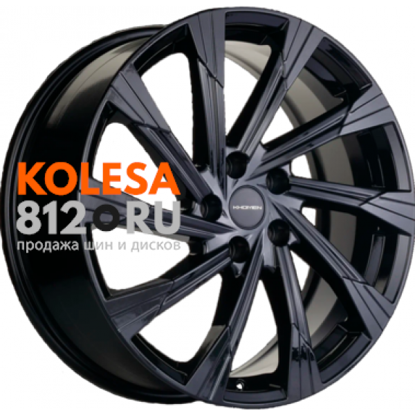 Khomen Wheels KHW1901 7.5 R19 PCD:5/108 ET:47 DIA:60.1 black