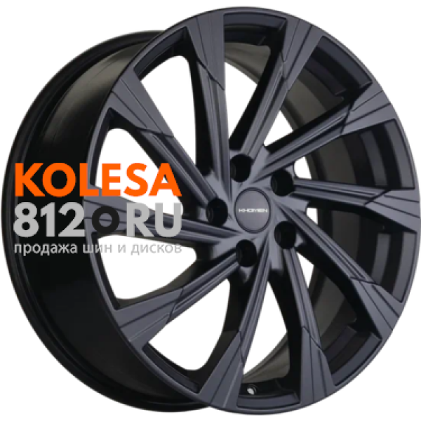 Khomen Wheels KHW1901 7.5 R19 PCD:5/108 ET:36 DIA:65.1 Black matt