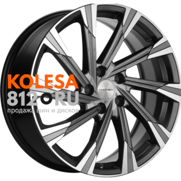 Khomen Wheels KHW1901 7.5 R19 PCD:5/114.3 ET:40 DIA:64.1 Gray-FP