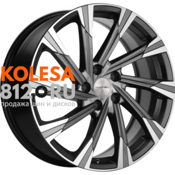 Khomen Wheels KHW1901 7.5 R19 PCD:5/112 ET:43 DIA:57.1 Gray-FP