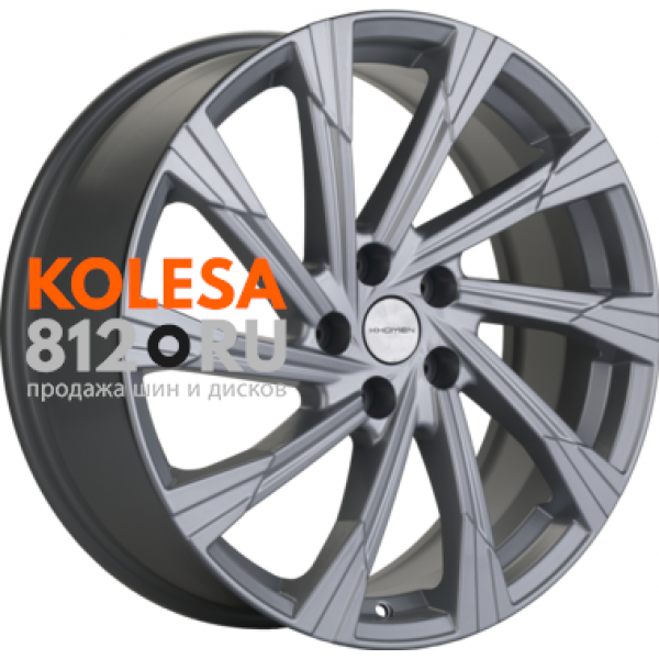 Khomen Wheels KHW1901 7.5 R19 PCD:5/114.3 ET:39 DIA:60.1 Brilliant silver