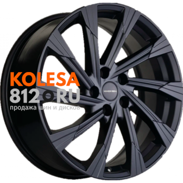 Khomen Wheels KHW1901 7.5 R19 PCD:5/114.3 ET:40 DIA:60.1 Black matt