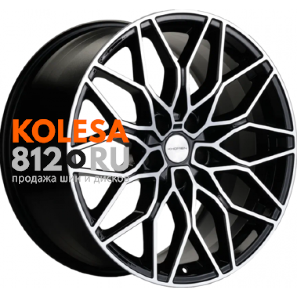 Khomen Wheels KHW1902 8.5 R19 PCD:5/112 ET:30 DIA:66.6 Black-FP