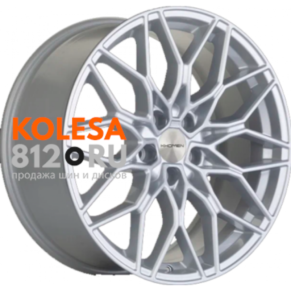 Khomen Wheels KHW1902 (Genesis G90/InfQ50/Q60/KIA K9) 9.5 R19 PCD:5/114.3 ET:40 DIA:67.1 Brilliant silver