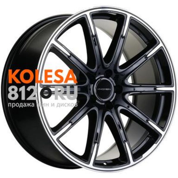 Khomen Wheels KHW1903 8.5 R19 PCD:5/112 ET:25 DIA:66.6 Black-FP