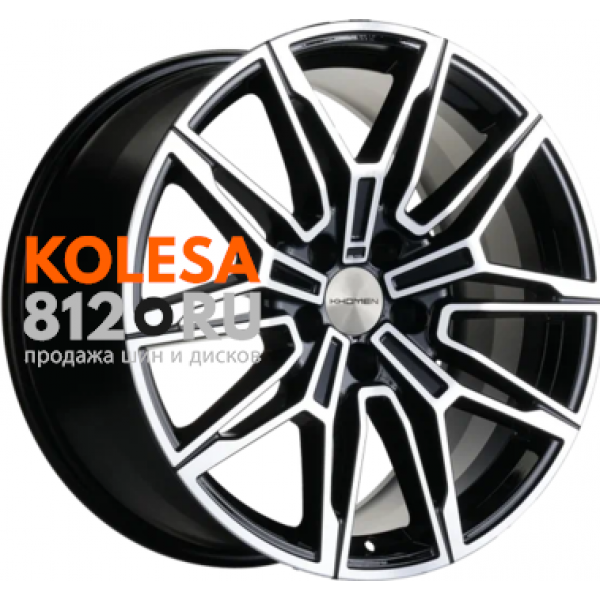 Khomen Wheels KHW1904 8.5 R19 PCD:5/114.3 ET:45 DIA:67.1 Black-FP