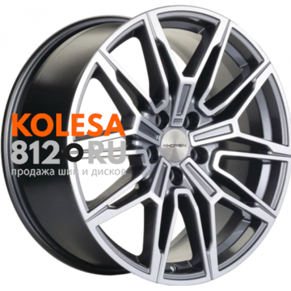 Khomen Wheels KHW1904 9.5 R19 PCD:5/114.3 ET:40 DIA:67.6 Gray-FP