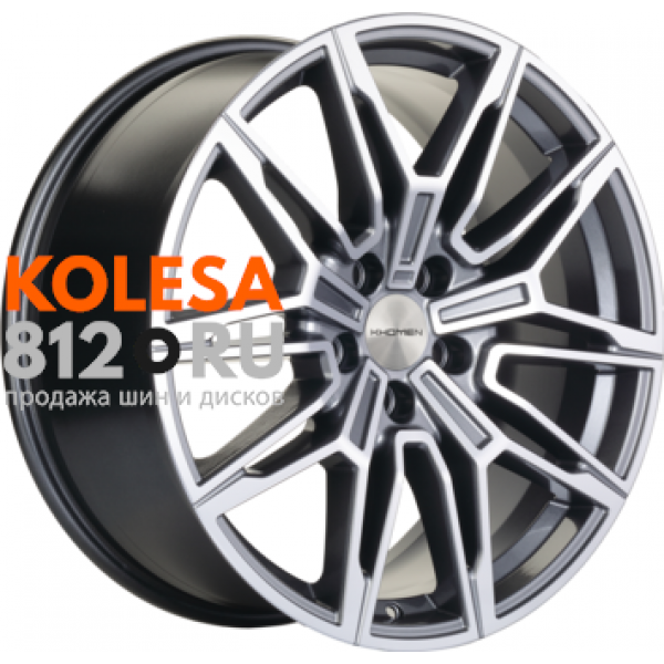 Khomen Wheels KHW1904 8.5 R19 PCD:5/114.3 ET:30 DIA:60.1 Gray-FP