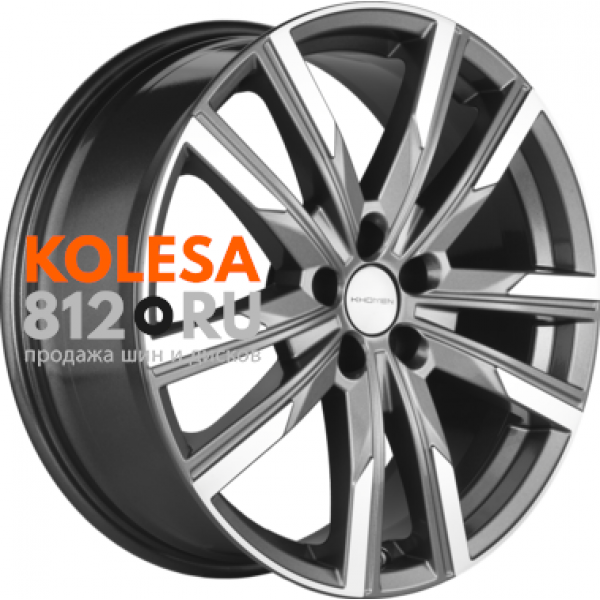 Khomen Wheels KHW1905 7.5 R19 PCD:5/108 ET:47 DIA:60.1 Gray-FP