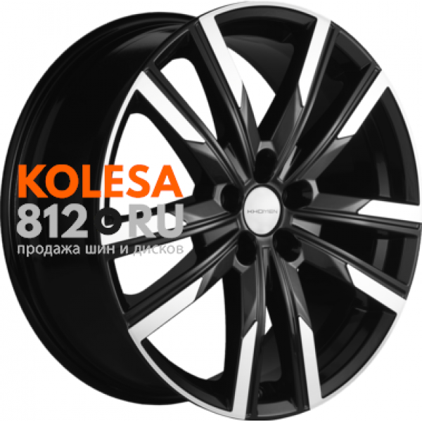 Khomen Wheels KHW1905 7.5 R19 PCD:5/114.3 ET:40 DIA:60.1 Black-FP