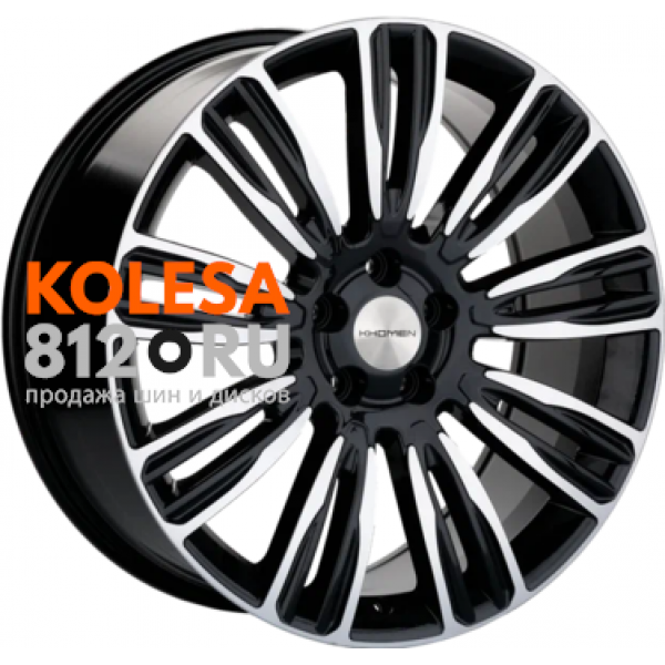 Khomen Wheels KHW2004 8.5 R20 PCD:5/120 ET:45 DIA:72.6 Black-FP