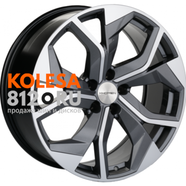 Khomen Wheels KHW2006 (A7) 8.5 R20 PCD:5/112 ET:30 DIA:66.5 Gray-FP