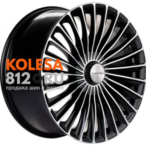 Khomen Wheels KHW2008 (Mercedes Rear) 9.5 R20 PCD:5/112 ET:38 DIA:66.6 Black-FP