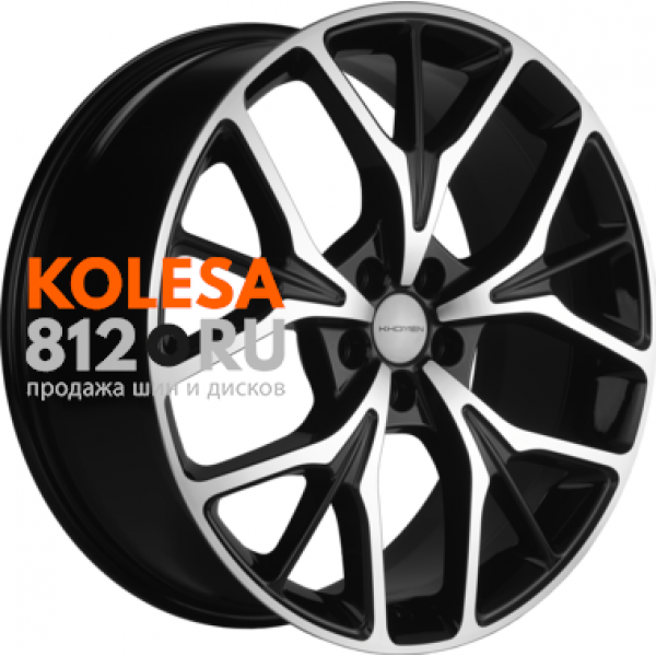 Khomen Wheels KHW2012 8 R20 PCD:5/108 ET:43 DIA:60.1 Black-FP