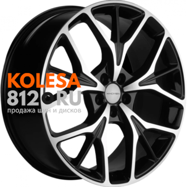 Khomen Wheels KHW2012 8 R20 PCD:5/120 ET:41.5 DIA:66.1 Black-FP