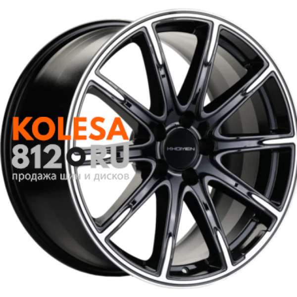 Khomen Wheels KHW1902 (BMW Front) 8.5 R19 PCD:5/112 ET:30 DIA:66.6 Black-FP