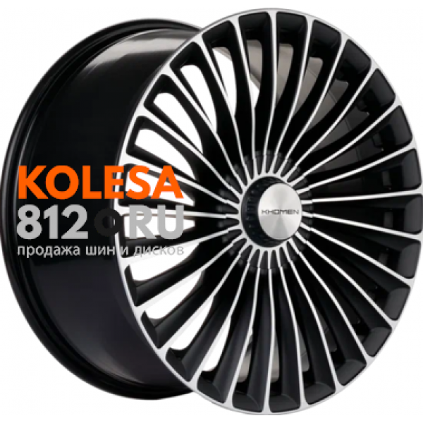 Khomen Wheels KHW2101 (RRover) 9.5 R21 PCD:5/120 ET:49 DIA:72.6 Black-FP matt