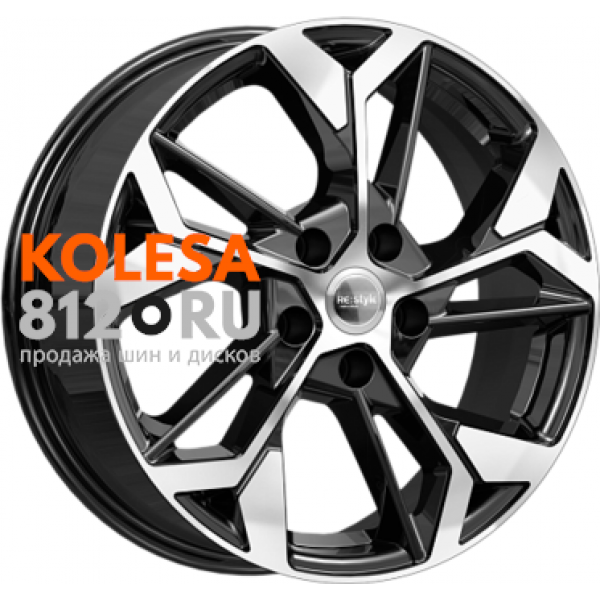 КиК КС1062 6.5 R17 PCD:5/108 ET:43 DIA:65.1 Алмаз Черный