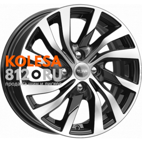 КиК Lada Vesta (КС882) 6 R15 PCD:4/100 ET:50 DIA:60.1 Алмаз Черный