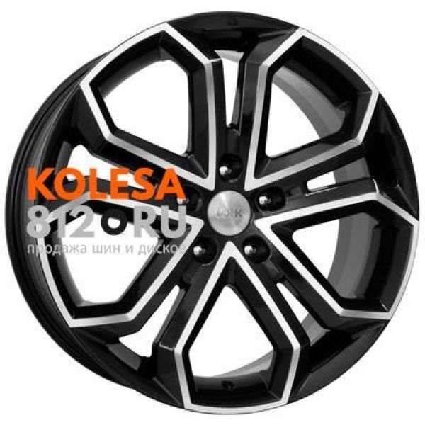 КиК Пандора 8.5 R19 PCD:5/130 ET:38 DIA:84.1 Алмаз Черный