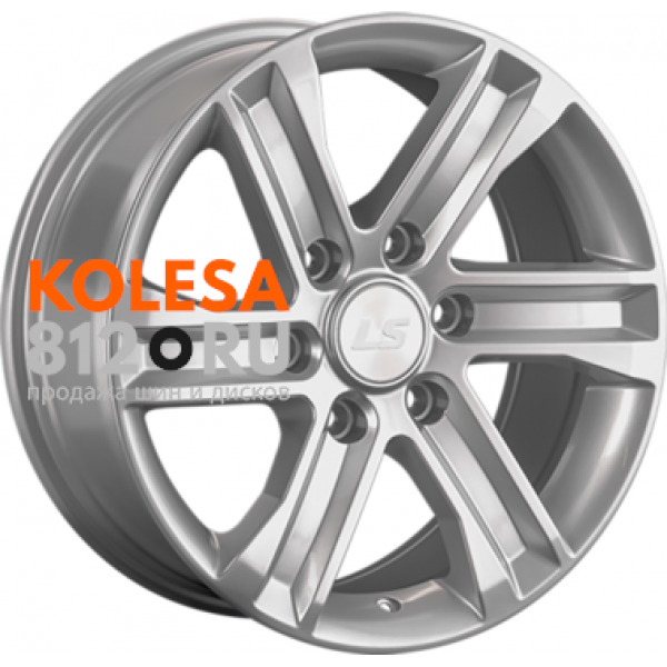 LS Wheels 1359 8 R17 PCD:6/139.7 ET:36 DIA:100.1 Sil