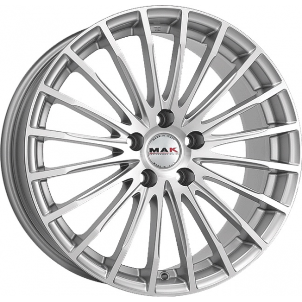 Mak Fatale 7.5 R17 PCD:5/120 ET:40 DIA:72.6 silver