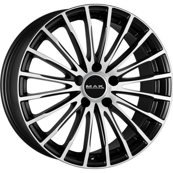 Mak Starlight 7.5 R18 PCD:5/112 ET:52 DIA:66.6 ice black