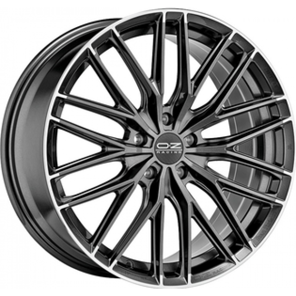 OZ Racing Gran Turismo HLT 9 R20 PCD:5/112 ET:25 DIA:75 Star Graphite Diamond Lip