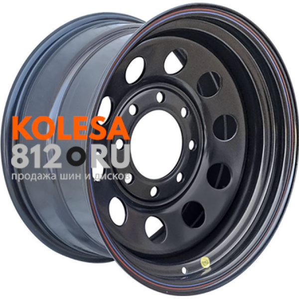 Off-Road-Wheels Dodge Ram 2500/3500, Hummer H1/H2 9 R17 PCD:8/165.1 ET:0 DIA:121 черный