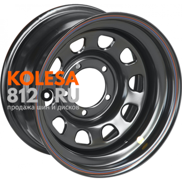 Off-Road-Wheels УАЗ 8 R16 PCD:5/139.7 ET:-19 DIA:110 черный