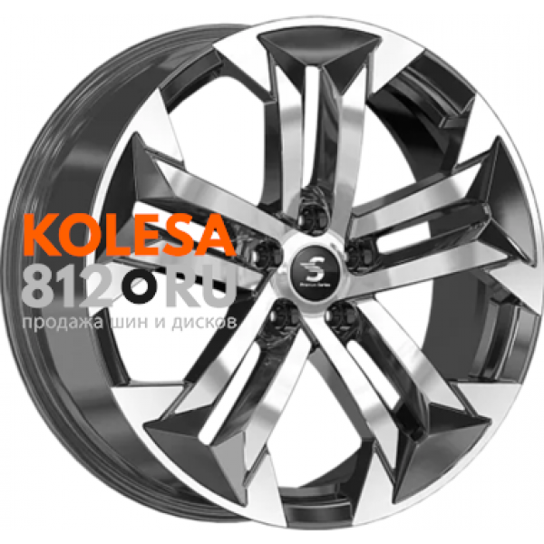 Premium Series КР015 7.5 R19 PCD:5/114.3 ET:49.5 DIA:67.1 Diamond Quartz