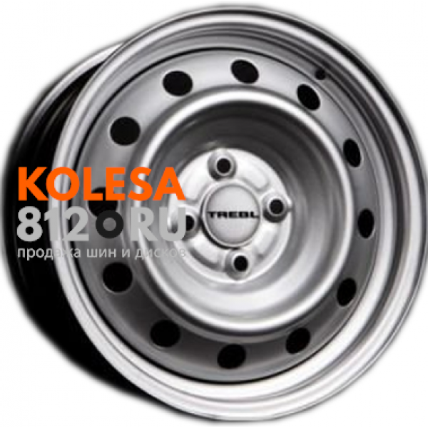 Trebl 6390T 5.5 R14 PCD:4/108 ET:18 DIA:65.1 silver