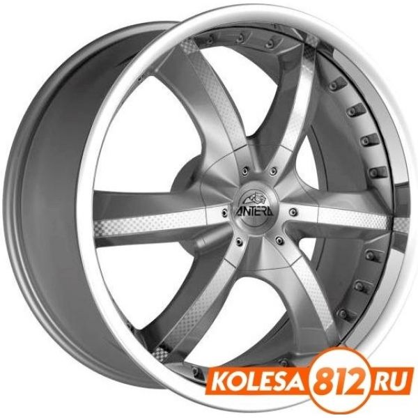 Antera 389 9.5 R20 PCD:6/139.7 ET:12 DIA:106.1 racing black lip polished